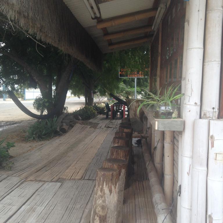Hostal Camping Beach Salinas  Buitenkant foto