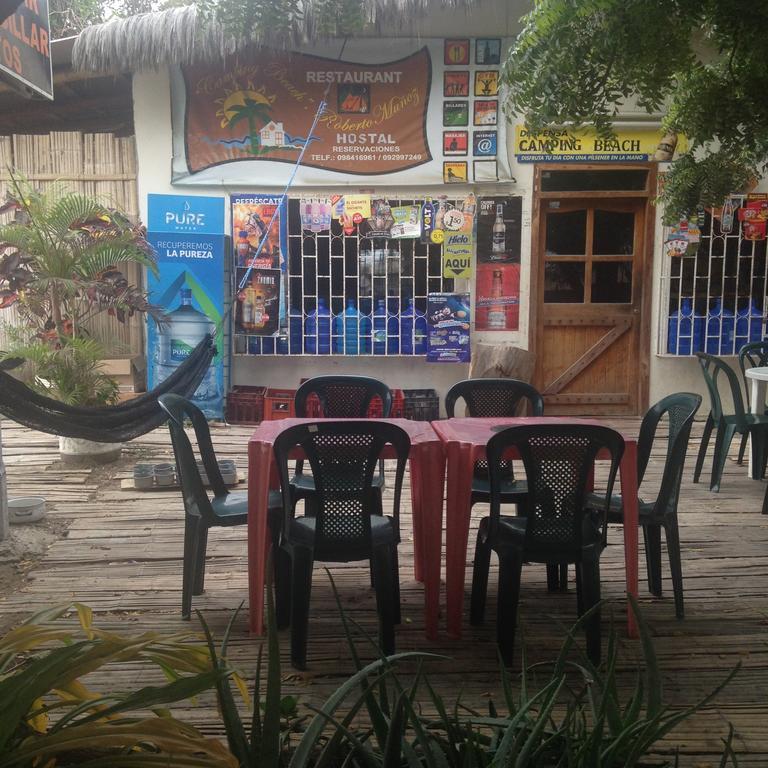 Hostal Camping Beach Salinas  Buitenkant foto